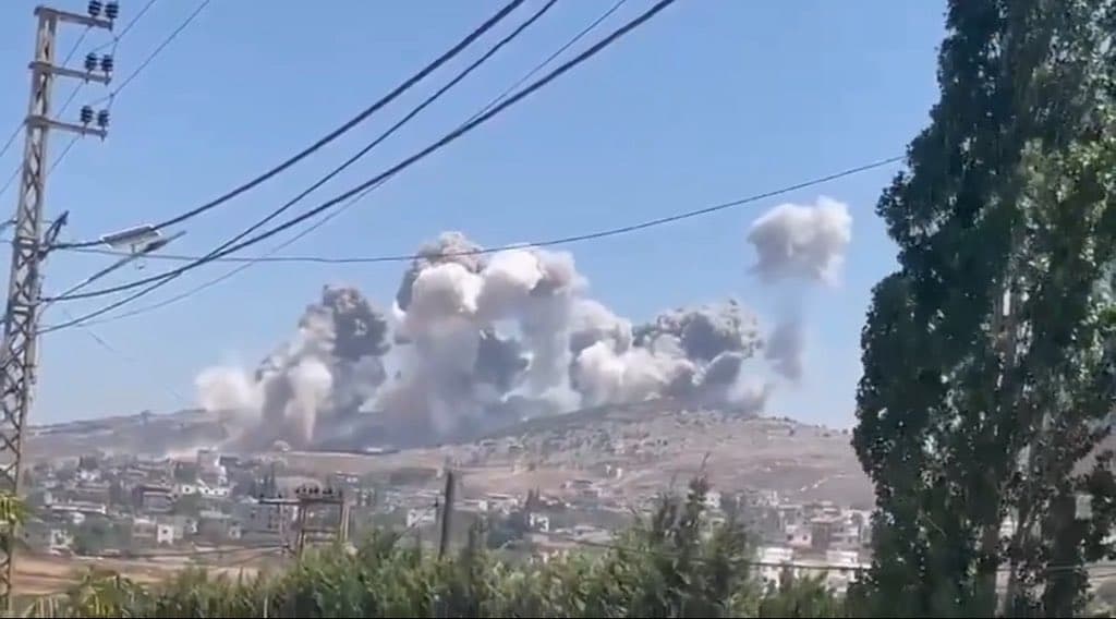 Israel Attacks Lebanon: Airstrikes Escalate Tensions in Nabatieh
