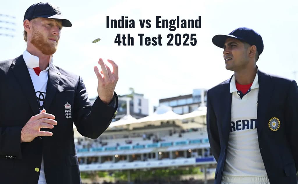 India vs England 4th Test 2025: Preview & Live Updates