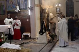 Israeli Strike on Gaza’s Holy Family Catholic Church Kills Two, Injures Priest
