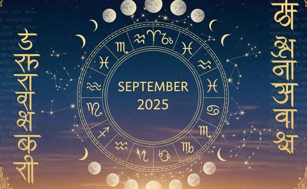 Monthly Vedic Horoscope September 2025