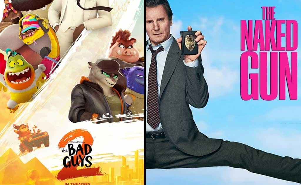 The Bad Guys 2 and The Naked Gun Reboot Steal the Show at the Weekend Box Office