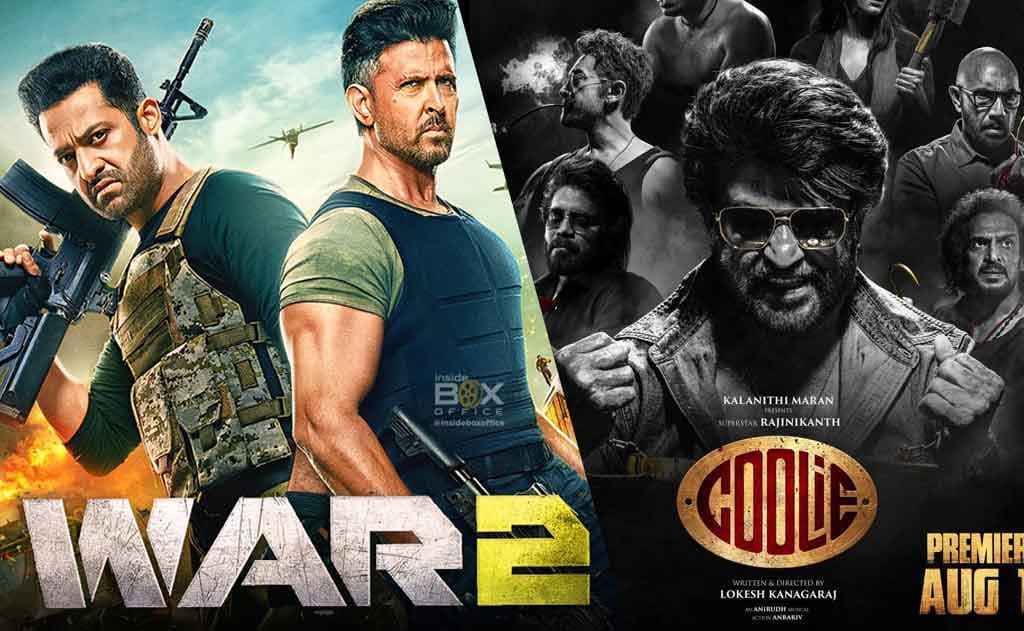 WAR 2 vs COOLIE: Clash of Bollywood Titans at the USA Box Office | Premiere Estimates Shock Fans