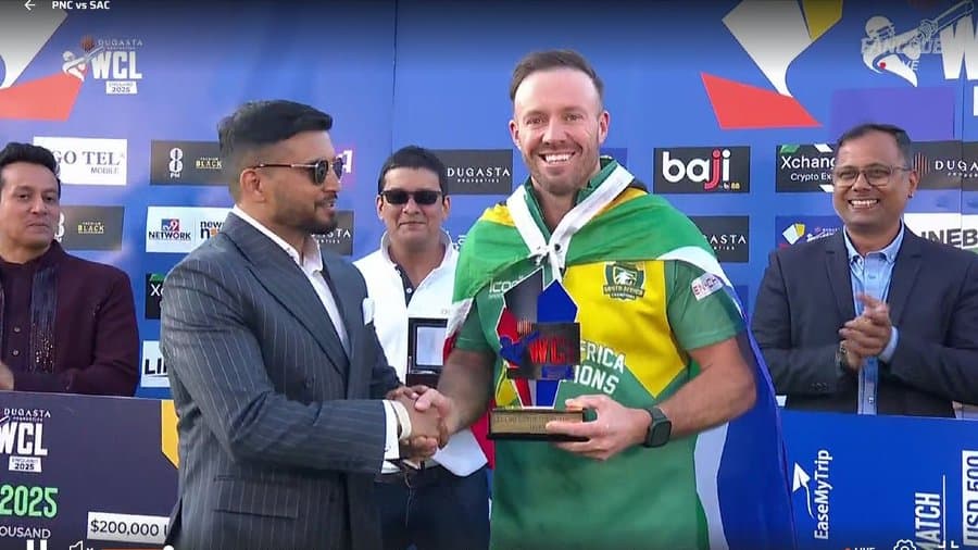 AB de Villiers' Blistering Century Powers South Africa Champions to WCL 2025 Title