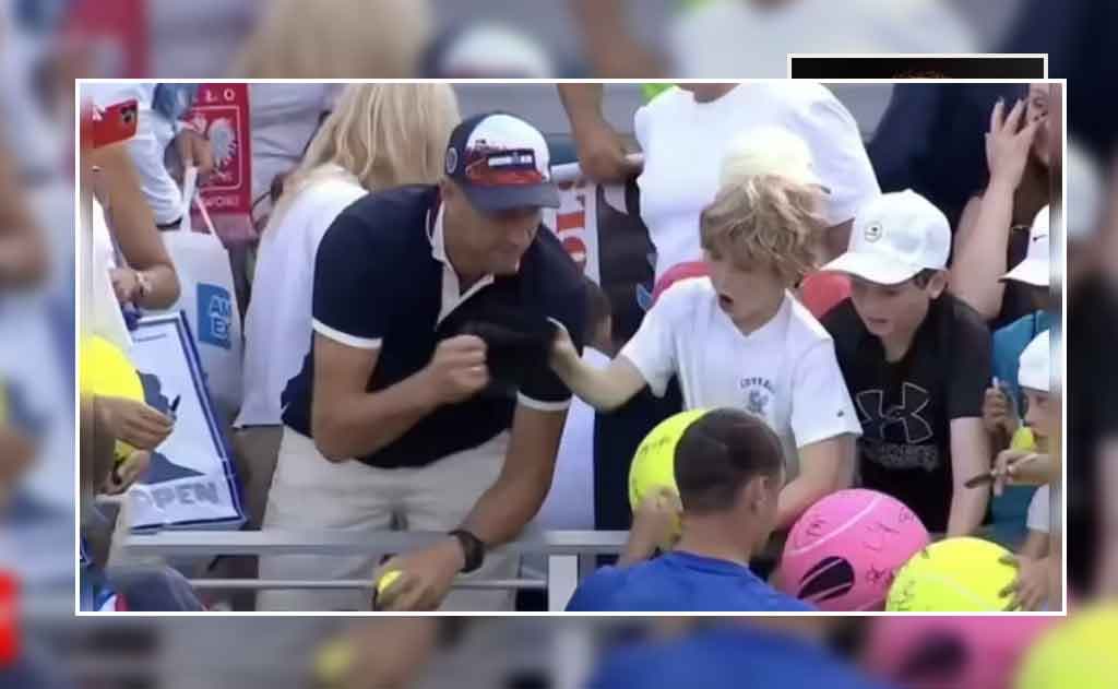 CEO Piotr Szczerek Snatches Child’s Hat