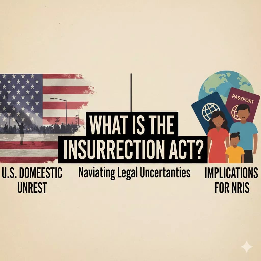 What Is the Insurrection Act? Implications for NRIs Amid U.S. Domestic Unrest