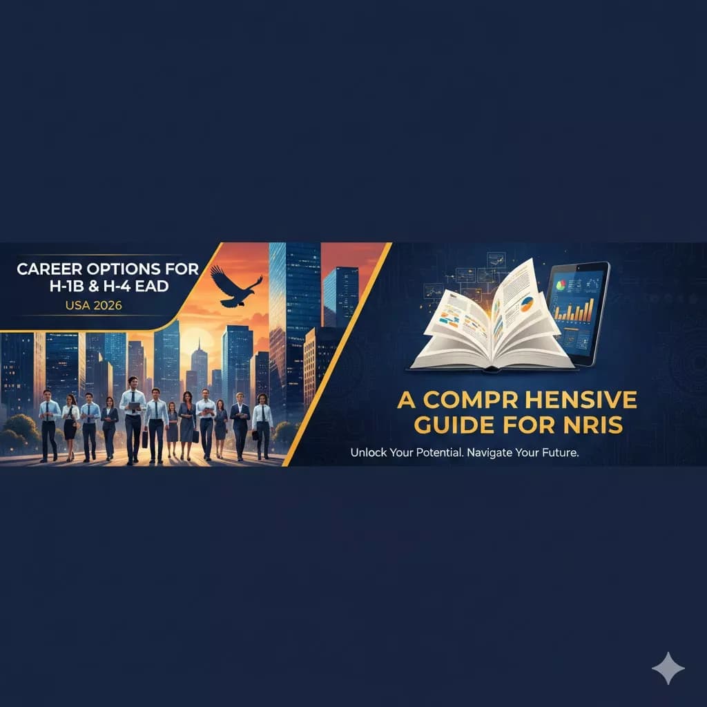 Career Options for H-1B and H-4 EAD in the USA 2026: A Comprehensive Guide for NRIs