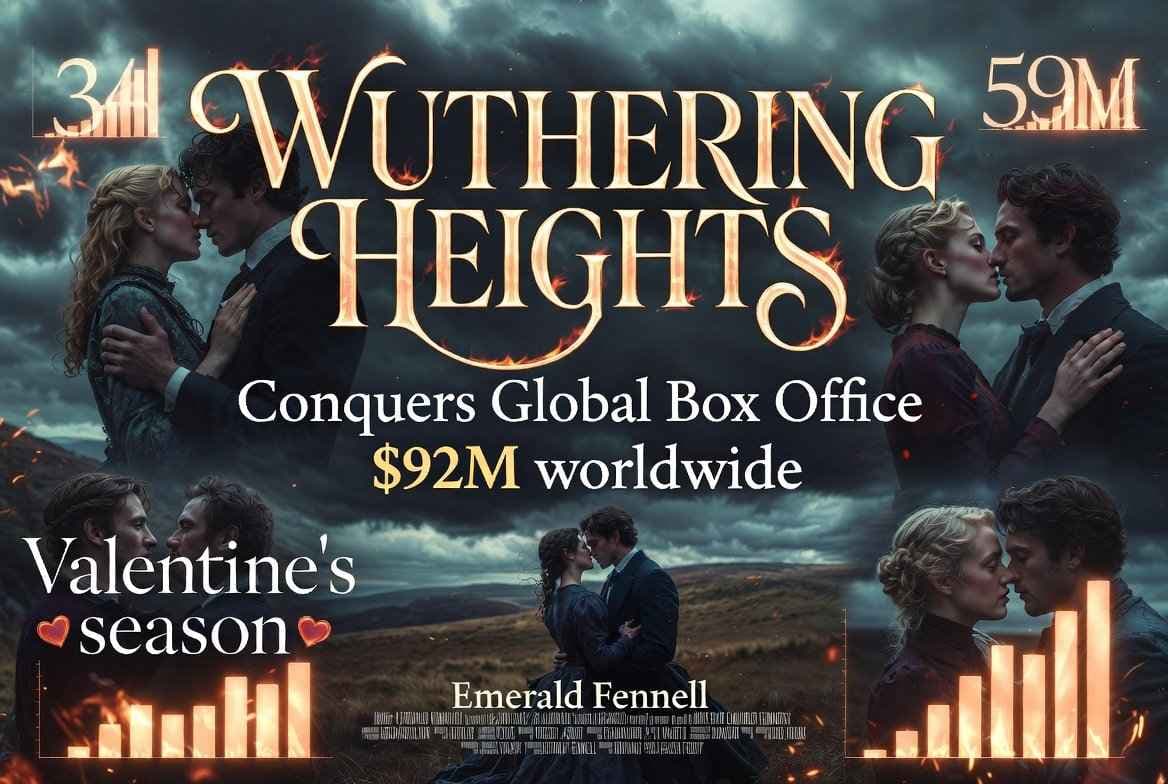 Emerald Fennell’s Wuthering Heights Hits $92M