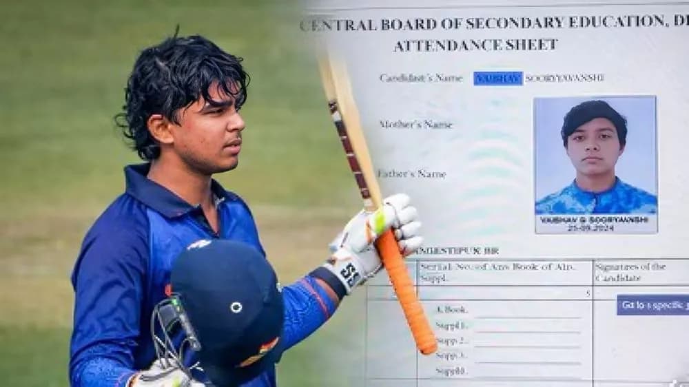 Vaibhav Suryavanshi Shifts Focus to Academics