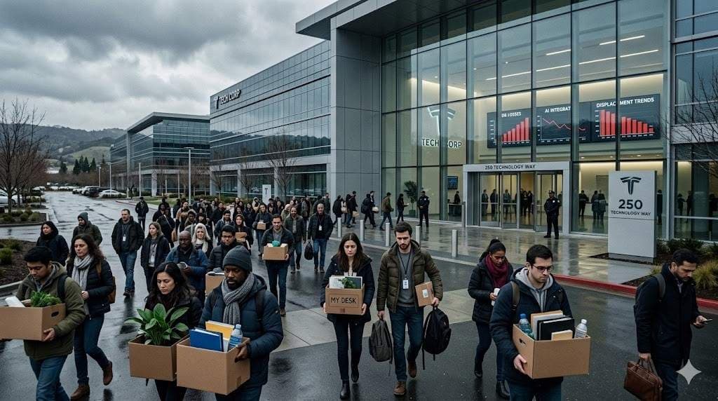 Feb 2026 Software Layoffs Surge Amid AI Adoption