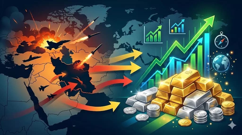 Impact Analysis: How the US-Israel Strikes on Iran Are Driving Gold and Silver Prices – What NRIs Need to Know