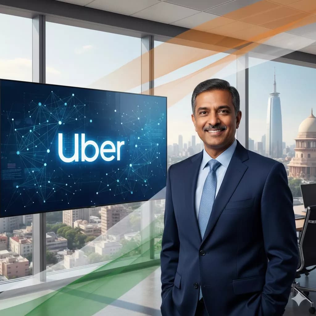 Indian-Origin Balaji Krishnamurthy Appointed as Uber's New CFO: A Milestone for Global Indian Talent