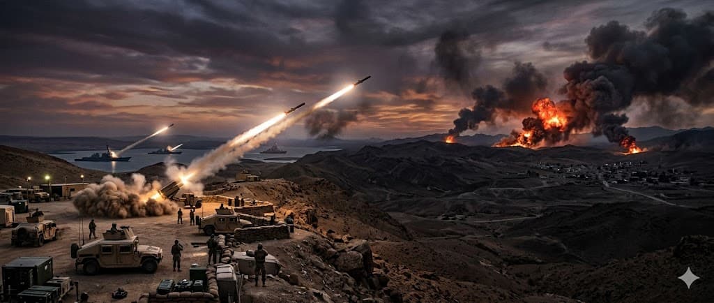 Breaking: US Fires Cruise Missiles from Syria at Targets in Iran Amid Heightened Tensions