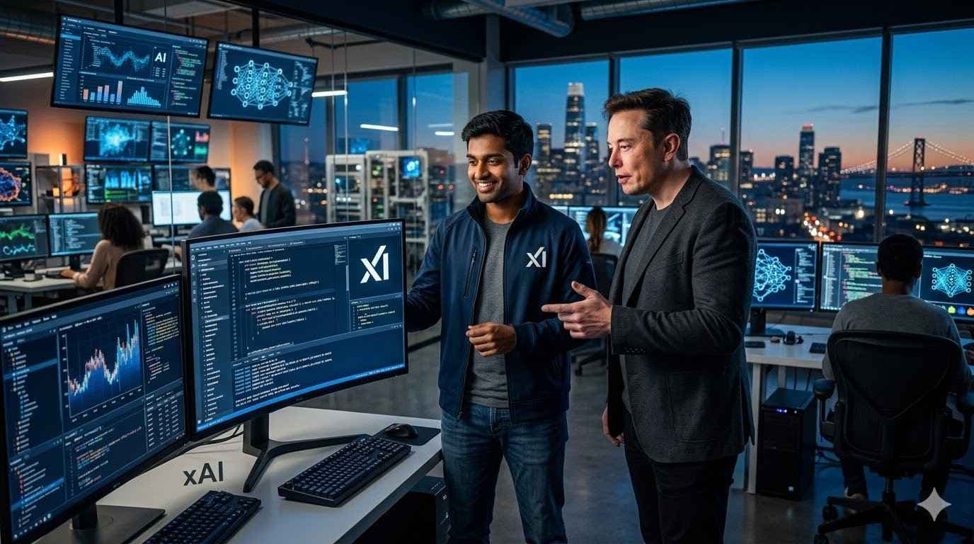 Indian-Origin Developer Aman Gottumukkala Joins Elon Musk's xAI to Build Next-Gen Coding AI