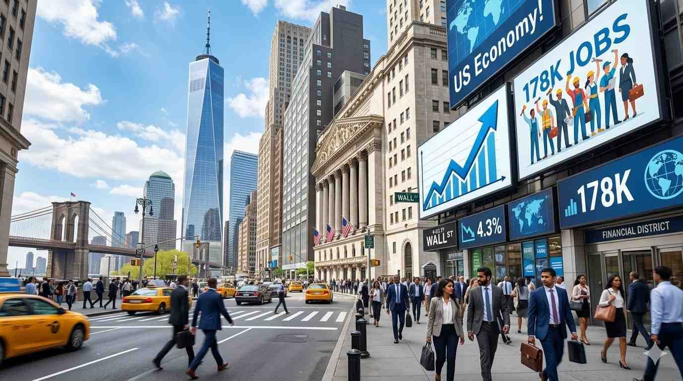 BREAKING: US Economy Adds Strong 178,000 Jobs in March 2026, Far Above Expectations of 65,000; Unemployment Rate Drops to 4.3% – What It Means for NRIs & Indian Professionals