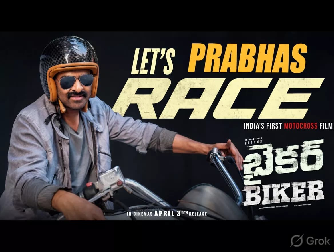 Sharwanand’s Biker Gets Support from Prabhas