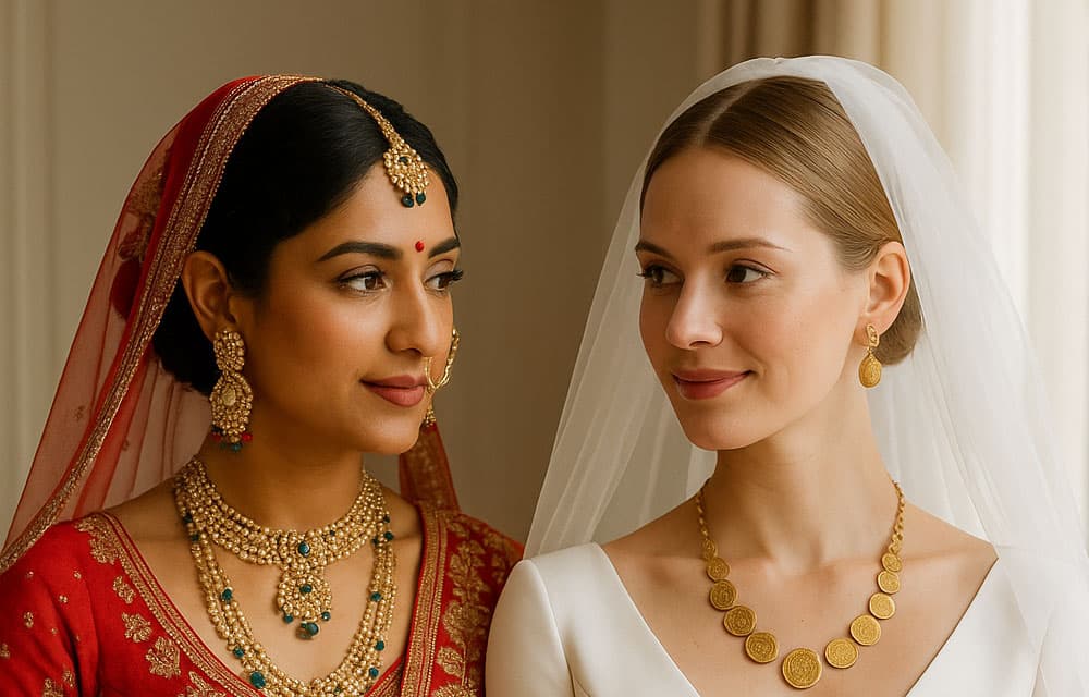 NRI Bridal Trends: Planning a Cross-Cultural Wedding Wardrobe