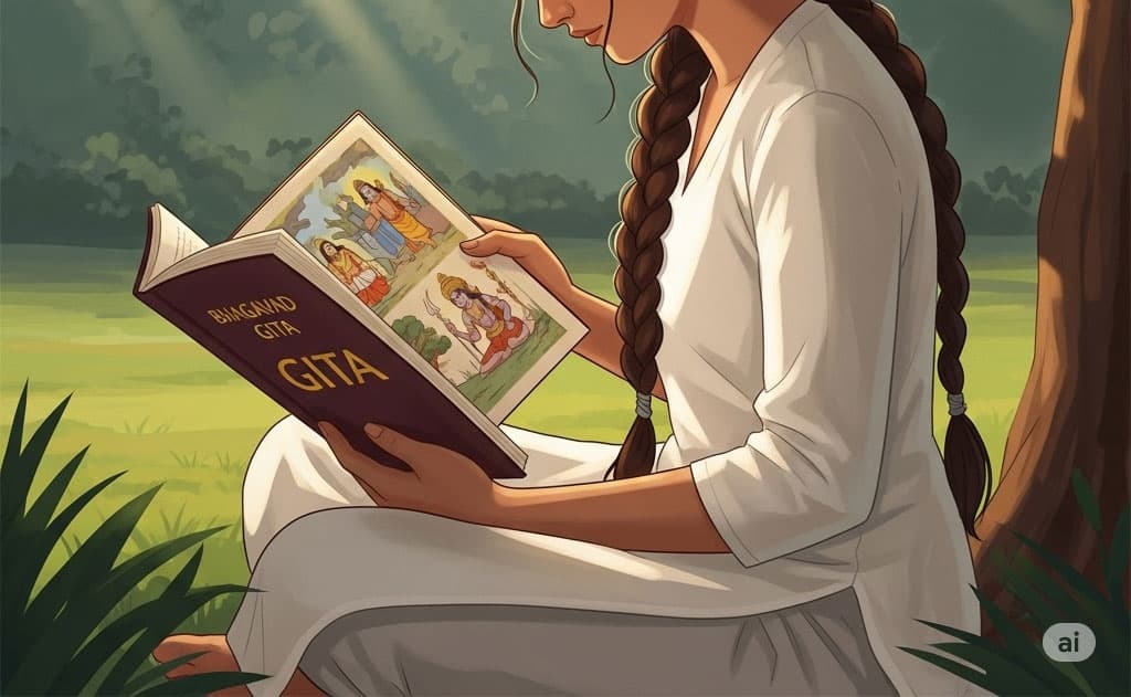 Why Gen Z NRIs Must Learn the Gita & Upanishads: Rediscovering Wisdom, Identity & Inner Peace