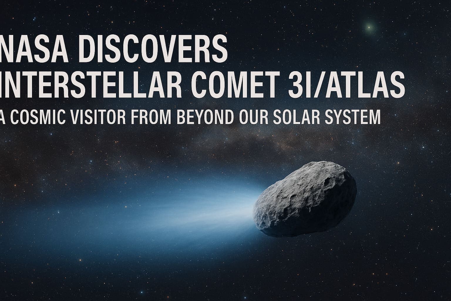 NASA Discovers Interstellar Comet 3I/ATLAS: What It Means