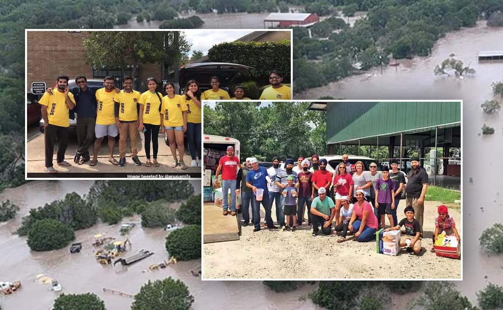 Indian-American Community Rallies for Texas Flooding Crisis Relief