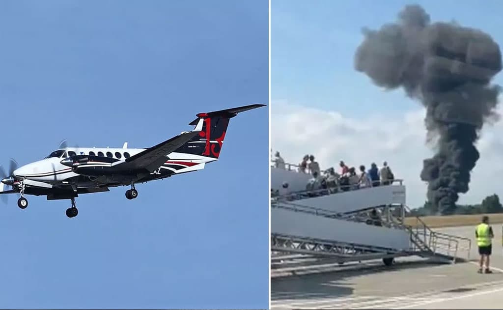 Tragic Beech B200 Plane Crash at London Southend Airport