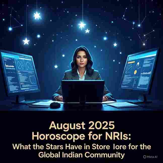 August 2025 Horoscope for NRIs: What the Stars Have in Store for the Global Indian Community