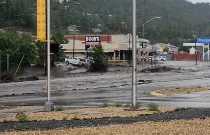 Catastrophic Ruidoso Flooding: Rio Ruidoso Surges, Sweeping Homes