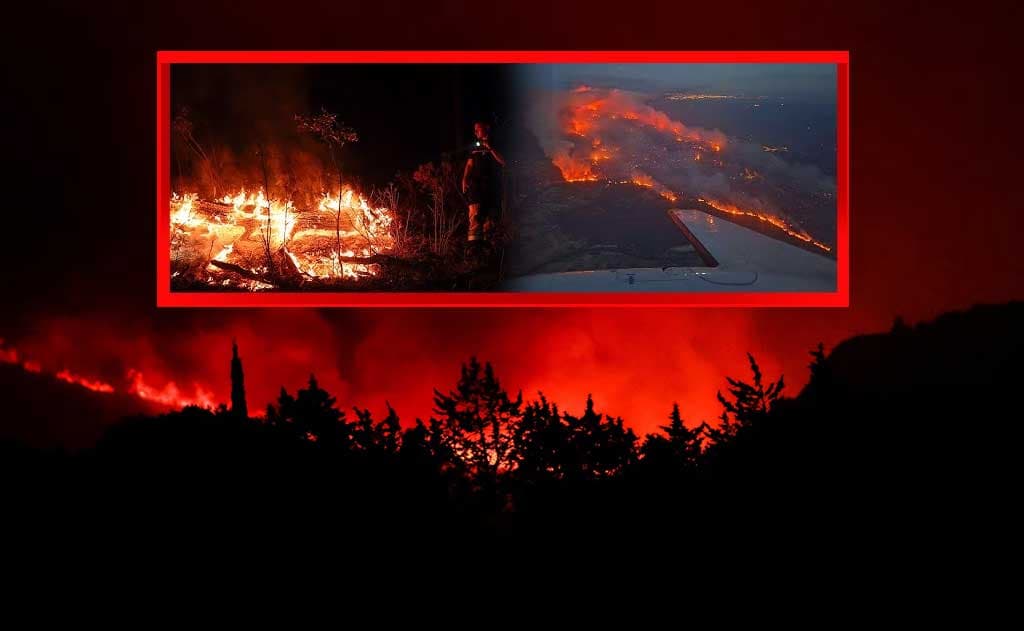France’s Largest Wildfire