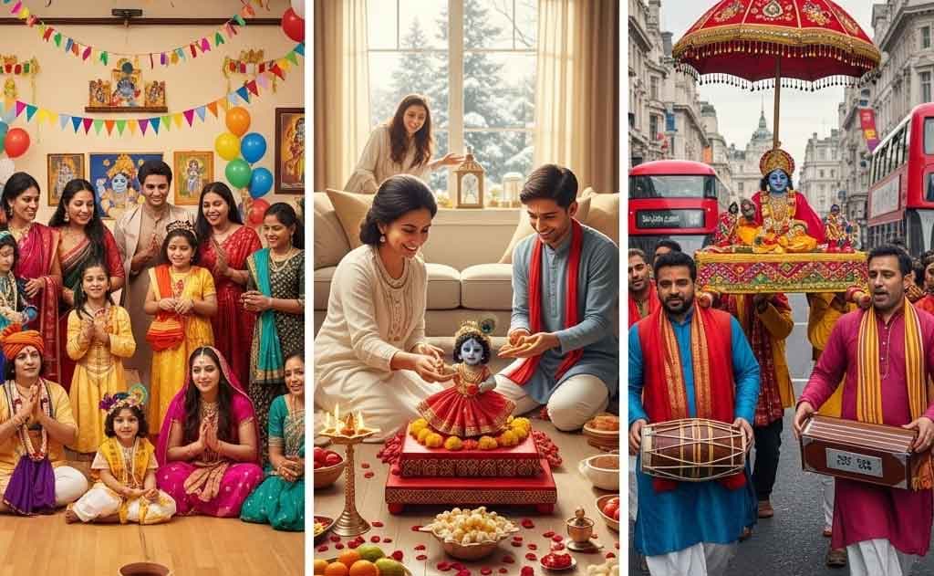 Janmashtami 2025: Vibrant Celebrations in the USA, Canada, and UK