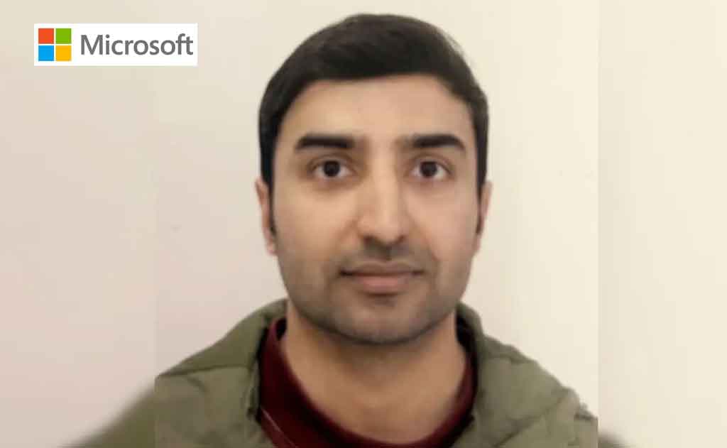 Microsoft Engineer Pratik Pandey