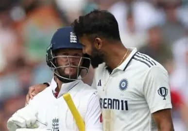 Akash Deep's Maiden Test Fifty Steers India to Commanding Lead at The Oval