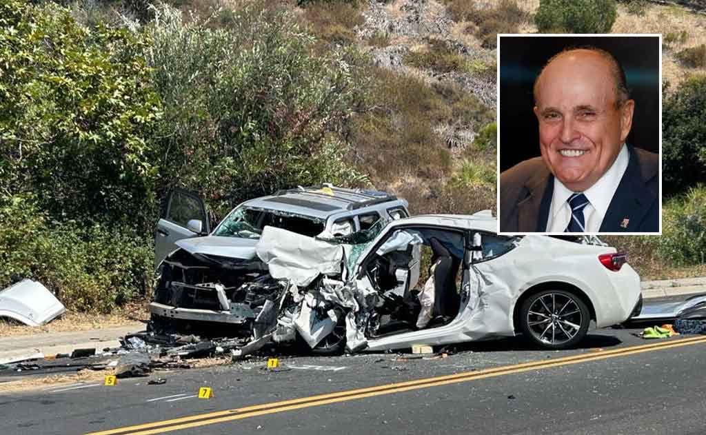 Rudy Giuliani Injured in New Hampshire Car Crash