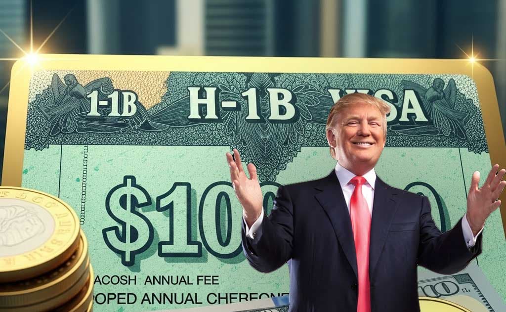 Trump Signs $100,000 Annual Fee for H-1B Visas
