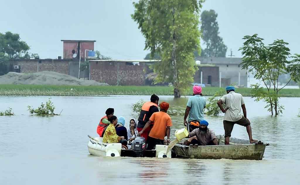 Punjab Battles Worst Floods in Decades, Over 1,400 Villages Submerged