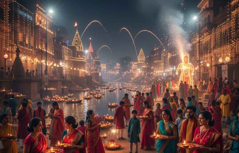 Regional Diwali Traditions: How Different States of India Celebrate the Festival of Lights Meta Description: Discover unique Diwali celebrations across India - from Bengal's Kali Puja to Kerala's Diwali traditions. Explore regional customs, rituals, and festivities that make Diwali special in every state. Diwali, the festival of lights, illuminates every corner of India, but each region adds its own vibrant hues to this grand celebration. While the essence of victory of light over darkness remains constant, the customs, deities worshipped, and traditions practiced vary beautifully across the Indian subcontinent. Let's embark on a cultural journey to discover how different states celebrate this auspicious festival. Diwali in West Bengal: Kali Puja Takes Center Stage Why Bengal Celebrates Kali Puja During Diwali In West Bengal, the night of Diwali coincides with Kali Puja, one of the most significant festivals in Bengali culture. Unlike most of India where Goddess Lakshmi is worshipped, Bengalis devotedly worship Maa Kali, the fierce form of Goddess Durga. Key Traditions: Elaborate pandals are erected across cities featuring stunning idols of Goddess Kali Devotees offer hibiscus flowers, sweets, and sometimes animal sacrifices All-night vigils with prayers, bhajans, and cultural programs Famous poets like Ramprasad Sen's devotional songs fill the air Cremation grounds become sacred spaces for tantric rituals The celebration peaks at midnight, considered the most auspicious time to worship the goddess who destroys evil and grants liberation. Diwali in Odisha: Kartik Purnima Celebrations Odisha's Diwali celebration extends beyond a single day. The state observes Kartik Purnima, marking the end of the holy month of Kartik with unique traditions: Boita Bandana: A maritime tradition where people float miniature boats made of cork, paper, or banana stems in rivers and ponds, commemorating Odisha's ancient maritime trade history Homes are adorned with earthen lamps for an entire month The Chhata Puja involves worshipping umbrellas as a symbol of protection Special prayers are offered to Lord Kartikeya Diwali in North India: The Classic Celebrations Diwali in Uttar Pradesh and Delhi: Ram's Homecoming Northern states celebrate Diwali with the traditional narrative of Lord Rama's return to Ayodhya after 14 years of exile and his victory over Ravana. Notable Traditions: Grand Ramlila performances culminate on Dussehra, leading up to Diwali Lakshmi Puja on Diwali night with elaborate rituals Govardhan Puja the next day, when cowherd communities worship Lord Krishna Bhai Dooj celebrates the brother-sister bond Firecrackers, rangoli, and sharing of sweets dominate the festivities Ayodhya Diwali: The birthplace of Lord Rama hosts the world's largest display of oil lamps, with over 600,000 diyas lit along the Saryu River, creating a spectacular sight that attracts visitors globally. Diwali in Punjab: Bandi Chhor Divas For the Sikh community in Punjab, Diwali holds special significance as Bandi Chhor Divas (Day of Liberation), commemorating Guru Hargobind Ji's release from Gwalior Fort along with 52 kings in 1619. Unique Customs: The Golden Temple in Amritsar is illuminated with thousands of lights and diyas Special prayers and kirtan are held at gurdwaras Community langar (free meals) are served on a grand scale Fireworks display at the Golden Temple complex Fairs and festivities continue for several days Diwali in Western India: Maharashtra and Gujarat Diwali in Maharashtra: New Year and Business Beginnings Maharashtra celebrates Diwali as the Marathi New Year, making it both a spiritual and commercial fresh start. Regional Practices: Vasu Baras: Worship of cows and calves on the first day Bhau Beej: Similar to Bhai Dooj, sisters pray for their brothers' long life Shops and businesses perform Chopda Pujan (account book worship) Special Faral snacks like chakli, karanji, and shankarpali are prepared Homes are decorated with intricate rangoli patterns Gujarat Diwali: Longest Celebration in India Gujarat boasts the longest Diwali celebration, spanning five to six days with distinct rituals each day. Day-by-Day Celebrations: Agyaras/Gyaras: Beginning of festivities with home cleaning Dhanteras: Purchasing gold, utensils, and new items Kali Chaudas: Defeating laziness and evil spirits Diwali: New Year celebrations with Lakshmi Puja Bestu Varas (New Year): Visiting family and exchanging gifts Bhai Beej: Celebrating sibling bonds Special Food: Traditional delicacies like mohanthal, ghughra, and muthiya are prepared in abundance. Diwali in South India: Naraka Chaturdashi Emphasis Diwali in Tamil Nadu: Victory Over Narakasura Tamil Nadu celebrates Diwali primarily as Naraka Chaturdashi, commemorating Lord Krishna's victory over the demon Narakasura. Distinct Traditions: Early morning oil bath before sunrise, believed to cleanse sins Wearing new clothes and bursting firecrackers at dawn (not night) Preparing special sweets like murukku, adhirasam, and boli Lighting oil lamps in the evening Celebration is more subdued compared to North India Kerala Diwali: A Quieter Affair In Kerala, Diwali celebrations are relatively low-key as the state's major festival is Onam. How Kerala Observes Diwali: Simple prayers and lighting of lamps Naraka Chaturdashi observance with rituals to honor ancestors Some communities prepare special payasam and traditional meals Focus on spiritual reflection rather than grand celebrations Karnataka Diwali: Bali Pratipada Significance Karnataka celebrates with a unique focus on Bali Pratipada, honoring the legendary King Bali. Regional Customs: Creating a representation of King Bali with cow dung Naraka Chaturdashi oil bath ritual Preparing special dishes like Diwali pongal and variety of sweets Lakshmi Puja with traditional rituals Lighting lamps throughout the five-day celebration Eastern and Northeastern Diwali Traditions Assam: Kali Puja and Unique Customs Similar to Bengal, Assam celebrates Kali Puja with great devotion during Diwali. Special Features: Elaborate pandals with artistic Kali idols Traditional Assamese sweets like pitha and laru Cultural programs showcasing Bihu dance and music Community feasts and family gatherings Manipur: Lighting for the Departed In Manipur, Diwali has a poignant significance as communities light lamps to guide the souls of departed ancestors. Unique Practices: Lamps are placed on hilltops, riverbanks, and cremation grounds Ningol Chakouba festival coincides, where married daughters visit parents Traditional Manipuri dishes are prepared Cultural performances celebrate the state's rich heritage Goa: Narak Chaturdashi and Effigy Burning Diwali in Goa: Demon Effigy Tradition Goa adds a unique twist to Diwali celebrations with its Narakasura vadh tradition. Distinctive Elements: Large effigies of demon Narakasura are created and paraded Effigies are burnt in the early morning hours before dawn Competition for the biggest and most creative effigy Homes are decorated with paper lanterns and traditional lamps Special Goan sweets and savories are prepared Common Threads Across All Regions Despite regional variations, certain elements unite Diwali celebrations across India: Universal Diwali Customs Cleaning and decorating homes to welcome prosperity Lighting diyas and candles symbolizing light over darkness Rangoli designs adorning entrances New clothes worn by family members Sweets and festive foods shared with loved ones Gift exchanges strengthening relationships Prayer and worship seeking blessings for the year ahead The Spiritual Core Regardless of which deity is worshipped or which legends are commemorated, Diwali across India represents: Victory of good over evil Knowledge over ignorance Hope over despair Light over darkness Modern Diwali: Blending Tradition with Contemporary Values Contemporary Diwali celebrations across India are evolving: Eco-Friendly Celebrations: Increasing preference for clay diyas over plastic decorations Reduced firecracker usage for environmental and health concerns Green crackers gaining popularity Plant-based rangoli colors Social Consciousness: Community celebrations bringing people together Charity and donations to underprivileged communities Supporting local artisans by purchasing handmade diyas and decorations Digital Age Adaptations: Virtual celebrations connecting families across distances Online puja services Digital greeting cards and video messages Tips for Experiencing Regional Diwali Traditions If you want to witness different regional celebrations: Plan ahead: Book accommodations early as Diwali is peak travel season Respect local customs: Each region has specific traditions and sensitivities Participate respectfully: Ask permission before photographing religious ceremonies Try regional foods: Each state offers unique Diwali delicacies Attend local events: Many cities host public celebrations and cultural programs Conclusion: Unity in Diversity India's Diwali celebrations exemplify the country's beautiful principle of "unity in diversity." From the fierce Kali Puja in Bengal to the maritime traditions of Odisha, from Punjab's Bandi Chhor Divas to Tamil Nadu's early morning celebrations, each region contributes its unique thread to the rich tapestry of Indian culture. This diversity makes Diwali not just a single festival but a collection of celebrations, each telling its own story while honoring the universal themes of light, prosperity, and the triumph of good. Whether you worship Rama, Krishna, Lakshmi, or Kali, whether you burst crackers at dawn or dusk, whether your celebration is grand or simple, Diwali brings Indians together in a shared spirit of joy, hope, and renewal. As you celebrate Diwali this year, take a moment to appreciate the rich regional variations that make this festival truly special. Perhaps explore a tradition different from your own, taste a regional delicacy, or learn about how your fellow Indians celebrate. In doing so, you'll discover that Diwali is not just about lights and sweets—it's about the incredible cultural wealth of India itself. Happy Diwali! Shubh Deepavali! सुख समृद्धि का पर्व दीपावली की शुभकामनाएं!