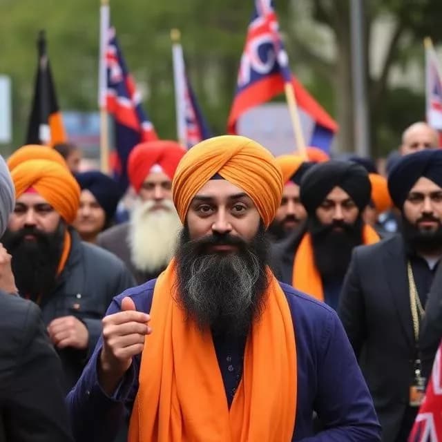 New Zealand Protest Targets Sikh Procession: Rising Tensions
