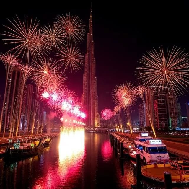 The Most Extravagant New Year's Eve Celebrations in Dubai
