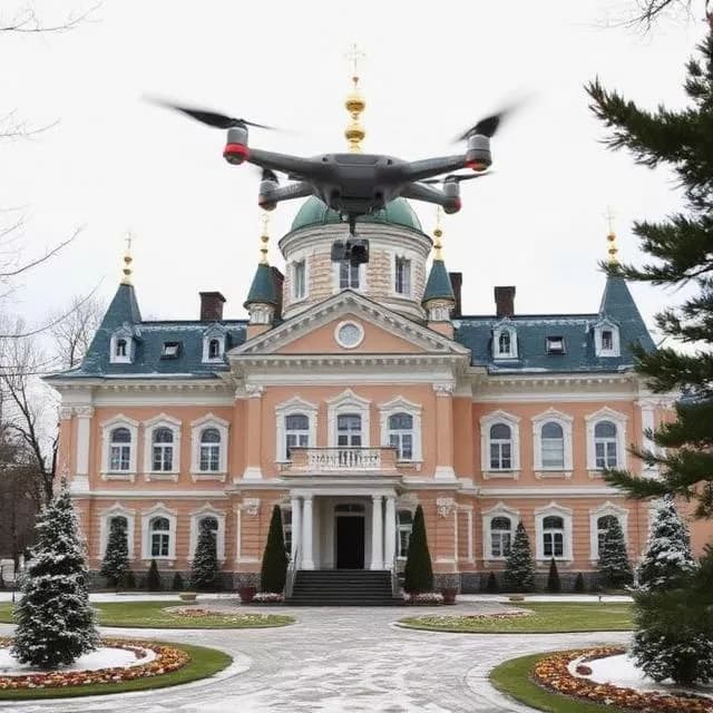 Russia Claims Ukraine Launched Drone Attack on Putin's Novgorod Residence