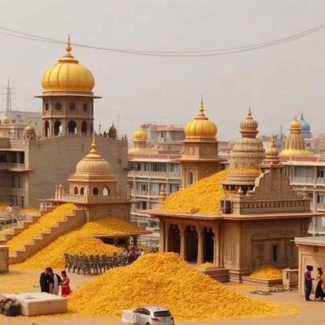 Indian Households Hold 34,600 Tonnes of Gold: Surpassing Reserves