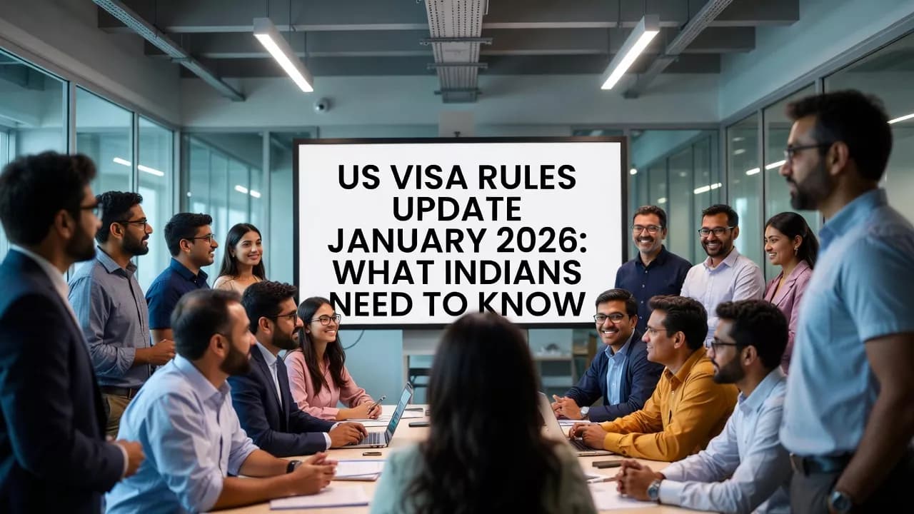 US Visa Rules Update January 2026 for Indians: H-1B