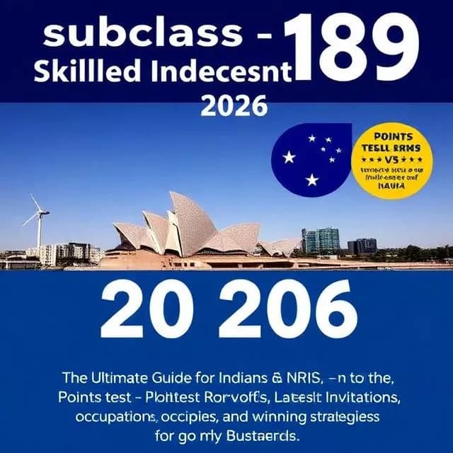 Subclass 189 Skilled Independent Visa 2026: Ultimate Guide for Indians & NRIs