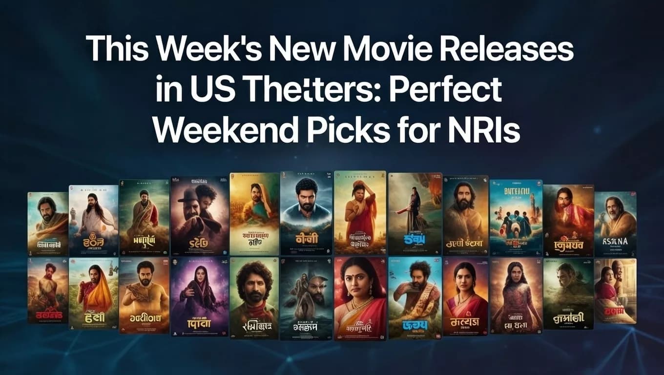 This Week's New Movie Releases in US Theaters: Perfect Weekend Picks for NRIs