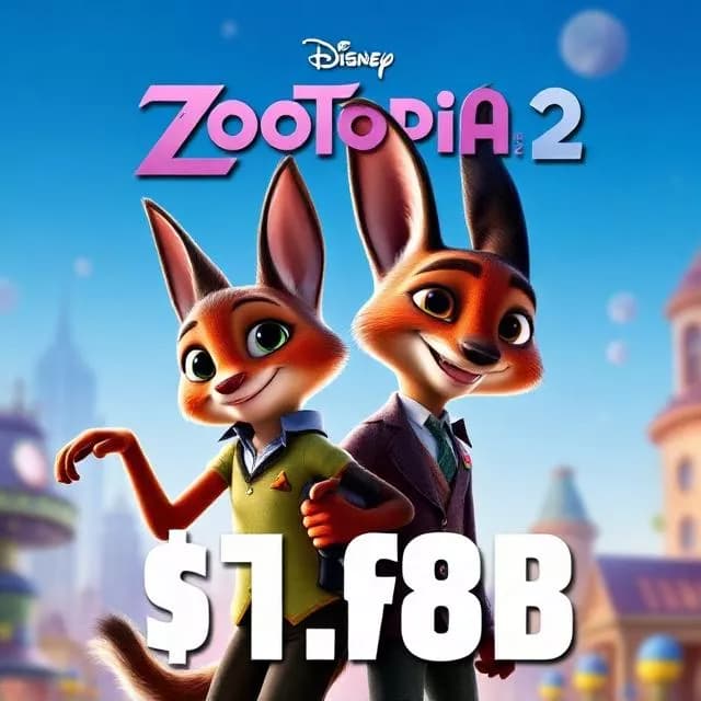 Zootopia 2 Crosses $1.7B Global Box Office in January 2026: A Massive Win for Disney