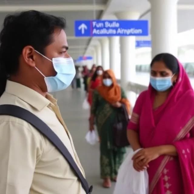 Nipah Virus Cases in West Bengal Prompt Airport Health Checks Across