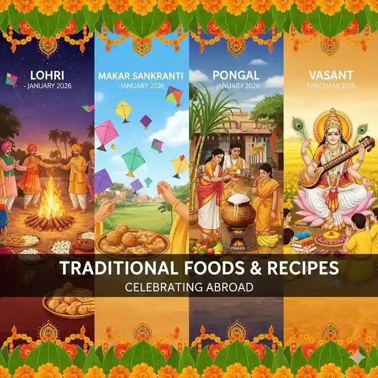 Traditional Foods and Recipes for Hindu Festivals in January 2026