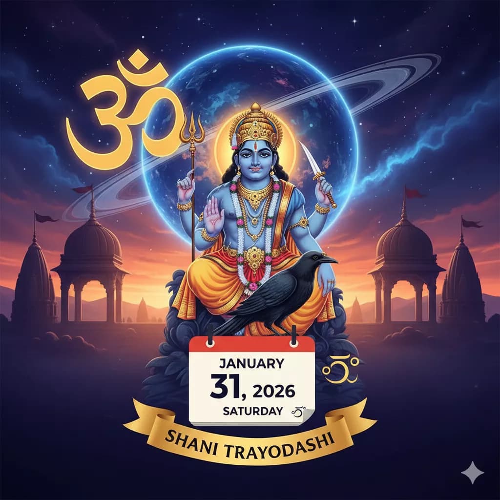 Shani Trayodashi on Saturday: A Powerful Auspicious Day