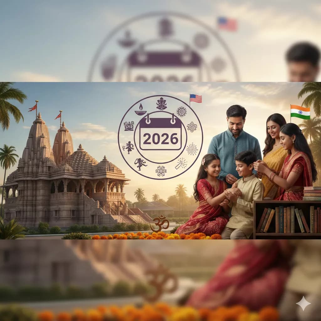 Hinduism in the USA 2026: Major Temples, Festival Calendars & Raising