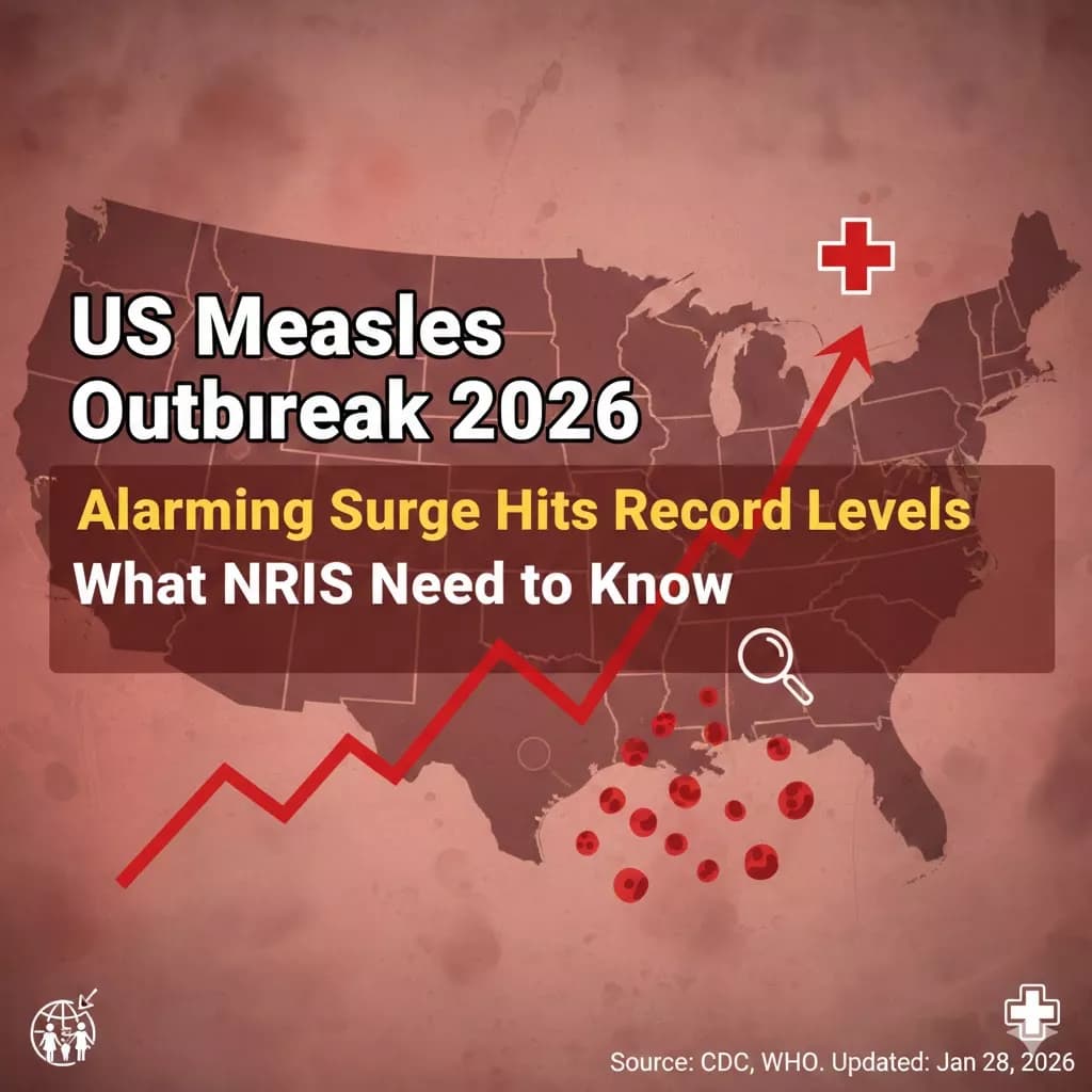 US Measles Outbreak 2026: Alarming Surge Hits Record Levels – What NRIs Need to Know