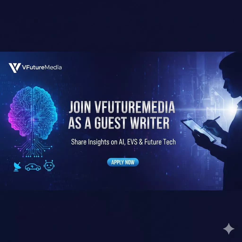 Join VFutureMedia as a Guest Writer – Share Insights on AI, EVs & Future Tech