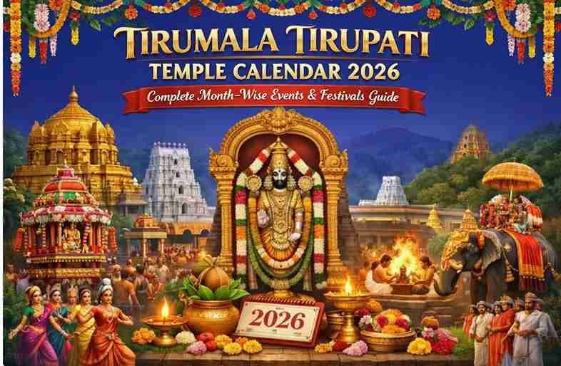 Prabhava Year 2026–27: Tirupati Festival Dates