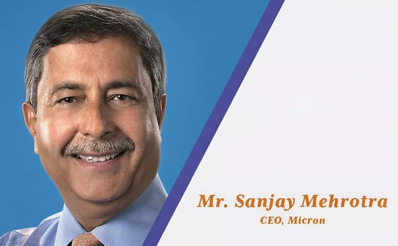 Micron CEO Sanjay Mehrotra’s Inspiring Tech Rise